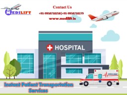Hire A Trusted ICU Air Ambulance from Guwahati for Emergency Rescue