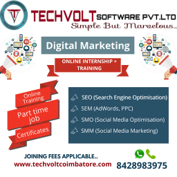 DIGITAL MARKETING COURSE &vert;TECHVOLT SOFTWARE PRIVATE LIMITED