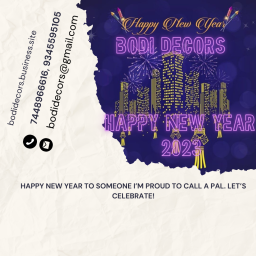It is time to forget the past and celebrate a new start&period; Happy New Year&excl;