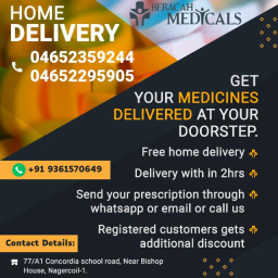Buy Medicines At Best Price In Nagercoil &vert; Beracah Medicals