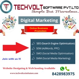 Digital Marketing Services &vert; Digital Marketing &vert; Techvolt Software&vert; Business promotion