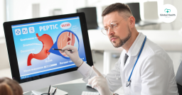 What is the reason behind peptic ulcer&quest;