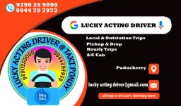 Lucky acting driver 9790259090