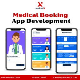 Leading hospital booking app development  in Coimbatore - Mindnotix Software Solutions