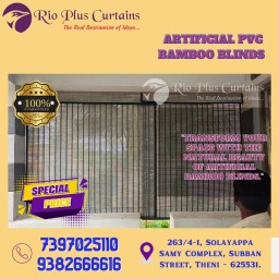 Artificially PVC Bamboo Blinds