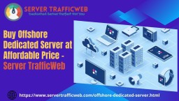 Buy Offshore Dedicated Server at Affordable Price - Server TrafficWeb