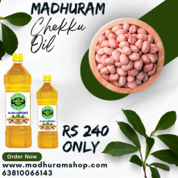 "Madhuram Shop" is one of the leading Chekku Oil Manufacturers in Dindigul