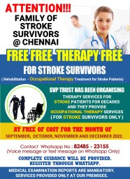 Stroke Survivor Free Occupational Therapy Service