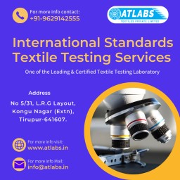 Innovative Textile Testing Provider in Tiruppur