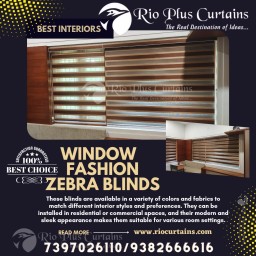 Attractive Zebra Blinds Collection in Theni