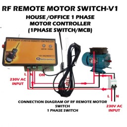 RF 1 OR 3 PHASE MOTOR REMOTE CONTROLLER