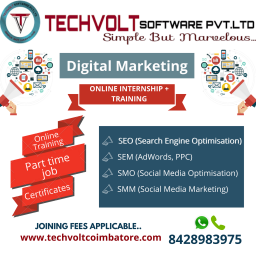 DIGITAL MARKETING COURSE |TECHVOLT SOFTWARE PRIVATE LIMITED