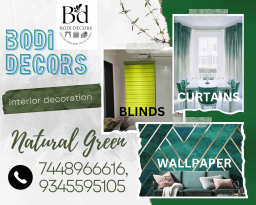 bodi decors curtains, blinds and Wallpapers buy now!