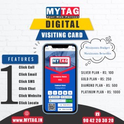 MyTag Digital Visiting Card Creates the Best Impression