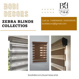 New Trending Zebra Blinds Collections multi colors BUY NOW!